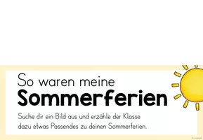 Vorschau - Bildkarten - Sommerferien - Bildkarten für den Erzählkreis - Seite 3