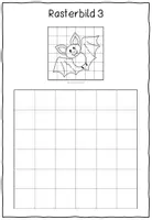 Vorschau - Arbeitsblätter - Vergrössern: Rasterbilder (Kunst trifft Geometrie) - Seite 3