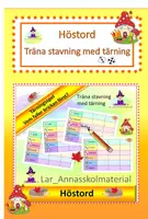 förhandsvisning - Höstord Tärningsspel - försättsblad