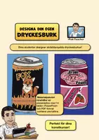 förhandsvisning - KONST - steg för steg: Designa din egen dryckesburk - försättsblad