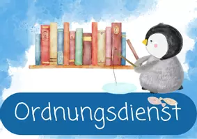 Vorschau - Bildkarten - Klassendienste Pinguin (1.-4. Klasse) - Seite 3