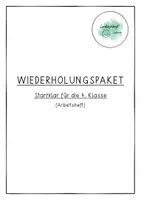 Vorschau - Arbeitsblätter - Wiederholungspaket - Startklar für die 4. Klasse - Deckblatt