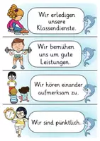 Vorschau - Arbeitsblätter - Delfinklasse Klassentier Delfin XXl Sorglospaket - Seite 3