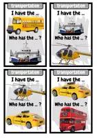 Vorschau - Spiele - I have ... Who has ...? - TRANSPORT - Spiel und Merkblatt - Seite 3