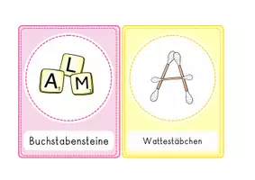 Vorschau - Stationenlernen - Stationenschilder Buchstabenweg, Buchstabeneinführung, Zahlenweg + Clipart - Seite 2