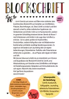 Vorschau - Stundenentwürfe - Blockschrift - How to do - Deckblatt