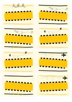 Aperçu - Affichage - Etiquettes prénom vierge - Page 2