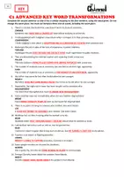 Aperçu - Feuilles d'exercices - C1 Key Word Transformations (13) – 30 Sentences - Page 3