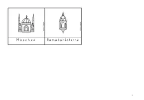 Vorschau - Arbeitsblätter - Symbole im Islam / Leporellos / Weltreligionen - Seite 2
