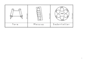Vorschau - Arbeitsblätter - Symbole im Judentum / Leporellos / Weltreligionen - Seite 2