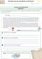 Vorschau - Stationenlernen - Differenzierte Gruppen- oder Stationenarbeit Wie lebte man als Jugendlicher im NS-Staat - Deckblatt