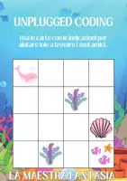 anteprima - Altro tipo di materiale - Usa le carte con le indicazioni per aiutare Iole a trovare i suoi amici - Pagina di copertina