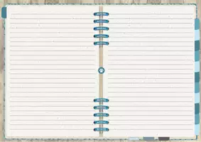 Vorschau - Anderer Materialtyp - Notizbuch blau liniert - Seite 3