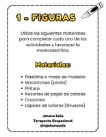 Vista previa - Hojas de trabajo - 1 - Pack Grafomotricidad - Figuras - página 1