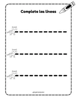 Vista previa - Hojas de trabajo - 1 - Pack Grafomotricidad - Figuras - página 3