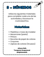 Vista previa - Hojas de trabajo - 3 - Pack Grafomotricidad - Números - página 1