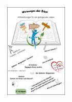 Vorschau - Stundenentwürfe - Weisungen der Bibel - Hilfestellungen für ein gelingendes Leben - Deckblatt