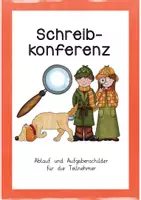 Vorschau - Merkblätter - Schreibkonferenz: Ablauf und Aufgabenschilder - Deckblatt