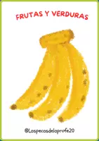 Vista previa - Unidades / Secuencias / Situaciones de Aprendizaje - VOCABULARIO: FRUTAS Y VERDURAS - Portada