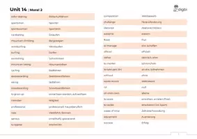 Vorschau - Merkblätter - More! 2 | Unit 14 | Vokabeln | neuer Lehrplan (LP 2023) - Seite 3