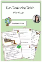Vorschau - Stationenlernen - Das Römische Reich - Miniwissen - Deckblatt