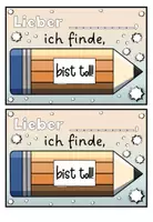 Vorschau - Mal- und Bastelvorlagen - Willkommensgruß "Du bist toll" für den Schulanfang - Seite 2