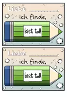 Vorschau - Mal- und Bastelvorlagen - Willkommensgruß "Du bist toll" für den Schulanfang - Seite 3