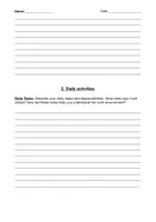 Vorschau - Arbeitsblätter - Internship_Reflection (Schriftliche Praktikumsreflexion) - Seite 1
