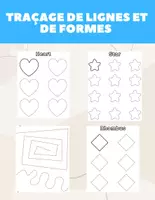 Aperçu - Apprentissages en autonomie - Traçage de Lignes et de Formes pour Enfants - Page de couverture