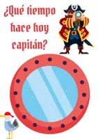 Vista previa - Decoración del aula - Pack de láminas variadas para hacer una Asamblea Pirata. - Portada