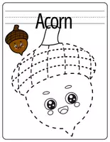 Aperçu - Apprentissages en autonomie - Traçage et de Coloration pour Enfants - Page 1