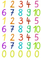Vorschau - Spiele - Zahlenkärtchen 1-10 mit Würfelbildern etc. - Seite 2