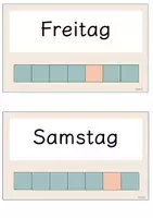 Vorschau - Fördermaterial/Inklusion - Tafelkalender für jede Klassenstufe in beige - Seite 3