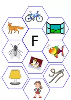 Vorschau - Spiele - Anlaute: Zu den dehnbaren Konsonanten werden Bilder gesucht - Seite 1