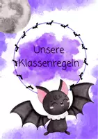 Vorschau - Präsentationen/Tafelbilder - Fledermausklasse Regeln - Seite 1