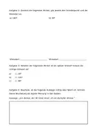Vorschau - Arbeitsblätter - Arbeitsblätter zum Thema "Winkel zeichnen und messen" - Seite 1