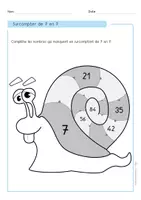 Aperçu - Apprentissages en autonomie - Apprendre la Table de 7 - Cartes, Fiches et PowerPoints - Page 2