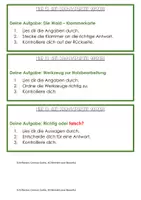 Vorschau - Mal- und Bastelvorlagen - Lapbook Holz/Wald zur Differenzierung - Seite 2
