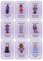 Vorschau - Spiele - Lesespiel Fasching/Karneval - Ich habe ... Wer hat? - Seite 2