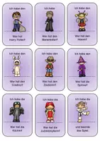 Vorschau - Spiele - Lesespiel Fasching/Karneval - Ich habe ... Wer hat? - Seite 3