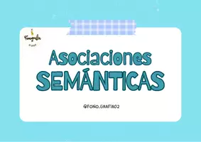 Vista previa - Tarjetas / Manipulativos - Asociaciones semánticas - página 1