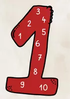 Vorschau - Poster - Poster Einmaleins bunt mit Hintergrund - Seite 2