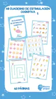 Vista previa - Hojas de trabajo - MI CUADERNO DE ESTIMULACIÓN COGNITIVA 1 PARA INFANTIL - Portada