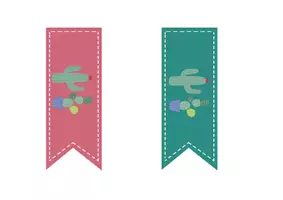 Vorschau - Mal- und Bastelvorlagen - KOSTENLOS Lesezeichen zum Verschenken - Seite 2