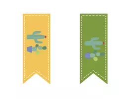 Vorschau - Mal- und Bastelvorlagen - KOSTENLOS Lesezeichen zum Verschenken - Seite 3