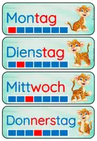 Vorschau - Poster - Materialpaket für deine Leopardenklasse - Seite 2