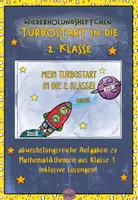 Vorschau - Arbeitsblätter - Wiederholungsheftchen Klasse 1 Mathe - Turbostart in die 2. Klasse - Deckblatt