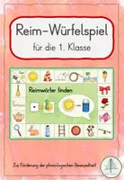 Vorschau - Spiele - Materialpaket: Reimspiele | Anfangsunterricht - Seite 1