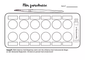 förhandsvisning - KONST: Min färgbox (PDF) - sida 1