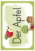 Vorschau - Anderer Materialtyp - Apfel Grundschule (Klasse 1/2) – Tafelmaterial für den Sachunterricht - Seite 2